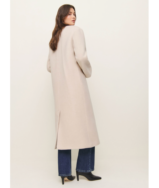 Back of Cream Jacket